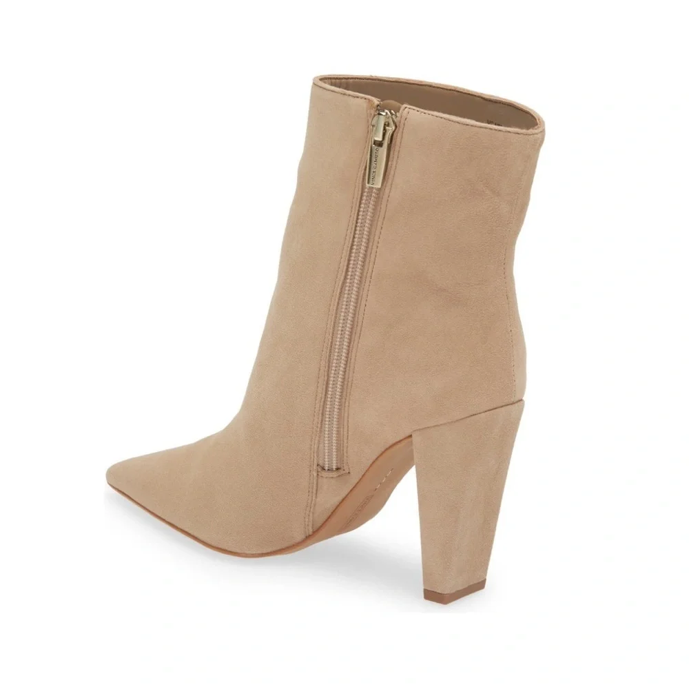 Vince Camuto Membidi‎ Pointed Toe Leather Boot (Women)